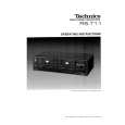 TECHNICS RS-T11 Owner's Manual cover photo