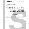 TOSHIBA 43A10 Service Manual cover photo