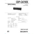 SONY CDPCA70ES Service Manual cover photo