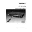 TECHNICS SL-P520 Owner's Manual cover photo