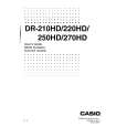 CASIO DR210 Owner's Manual cover photo