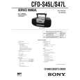 SONY CFDS45L Service Manual cover photo