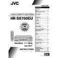 JVC HR-S8700EU Owner's Manual cover photo