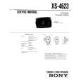 SONY XS-4623 Service Manual cover photo
