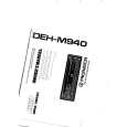 PIONEER DEHM940 Owner's Manual cover photo