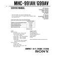 SONY MHC-G99AV Service Manual cover photo