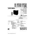SONY KV2170GE Service Manual cover photo