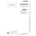 HITACHI VTFX950EUKN Owner's Manual cover photo