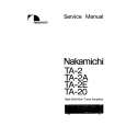 NAKAMICHI TA-2 Service Manual cover photo