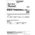 PIONEER CDX-M6016ZH-02 Service Manual cover photo