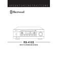 SHERWOOD RX-4103 Owner's Manual cover photo