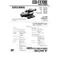SONY CCDFX700E Service Manual cover photo