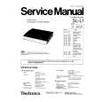 TECHNICS SLL1 Service Manual cover photo