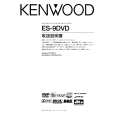 KENWOOD RMD-ES9DVD Owner's Manual cover photo