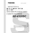 TOSHIBA SDV320SC Service Manual cover photo