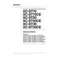 SONY XCST30 Service Manual cover photo
