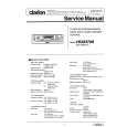 CLARION QC5550E-A Service Manual cover photo