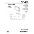 SONY PHDA55 Service Manual cover photo