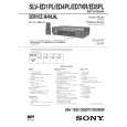 SONY SLVED1PL Service Manual cover photo