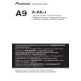PIONEER A-A9-J Owner's Manual cover photo