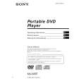 SONY MV65ST Owner's Manual cover photo