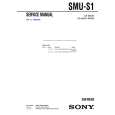 SONY SMUS1 Service Manual cover photo