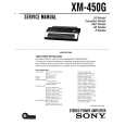 SONY XM450G Service Manual cover photo
