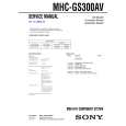SONY MHCGS300AV Service Manual cover photo