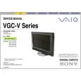 SONY VGCV Service Manual cover photo