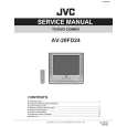 JVC AV20FD24 Service Manual cover photo