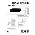 SONY CDP-C211 Owner's Manual cover photo