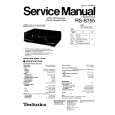 TECHNICS RSB755 Service Manual cover photo