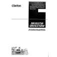CLARION DRX9375R Owner's Manual cover photo