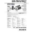 SONY DCRTRV15 Service Manual cover photo