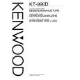 KENWOOD KT-990D Owner's Manual cover photo