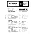 TELEFUNKEN K205L Service Manual cover photo
