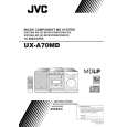 JVC UX-A70MDUB Owner's Manual cover photo