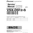 PIONEER VSX-D912-K/FXJI Service Manual cover photo