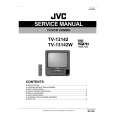 JVC TV13142/W Service Manual cover photo