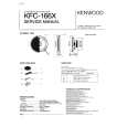 KENWOOD KFC166X Service Manual cover photo