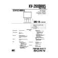 SONY KV32XBR75 Service Manual cover photo