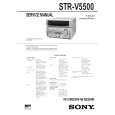 SONY STR-V5500 Service Manual cover photo