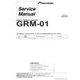 PIONEER GRM-01 Service Manual cover photo