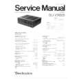 TECHNICS SU-VX820 Service Manual cover photo