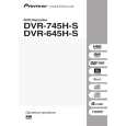 PIONEER DVR-645H-S/TFXV Owner's Manual cover photo