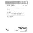 SONY CDP36 Service Manual cover photo