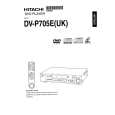 HITACHI DVP705EUK Owner's Manual cover photo