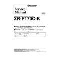 PIONEER XRP170CK Service Manual cover photo
