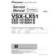 PIONEER VSX-1018AH-K/SPWXJ Service Manual cover photo