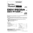 PIONEER DEH835R/EW Service Manual cover photo